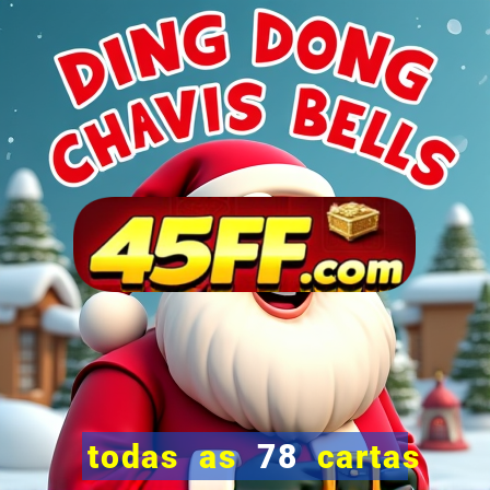 todas as 78 cartas do tarot